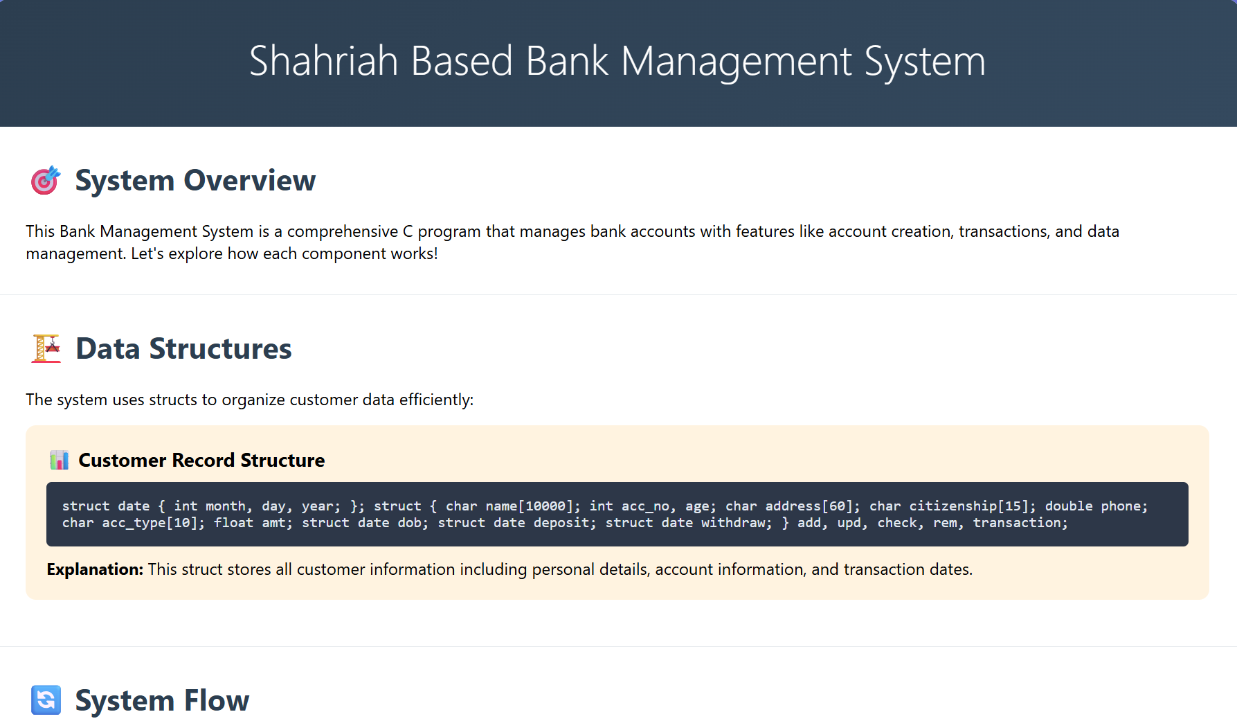 Bank Management System